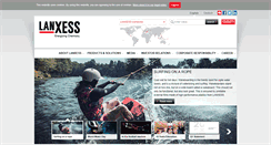 Desktop Screenshot of lanxess.com