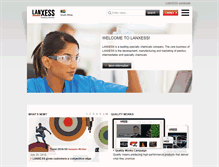 Tablet Screenshot of lanxess.co.za