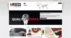 Desktop Screenshot of lanxess.my