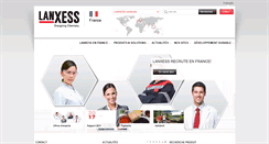 Desktop Screenshot of lanxess.fr